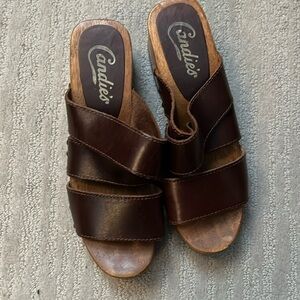 Vintage 90s wooden Candies sz 7